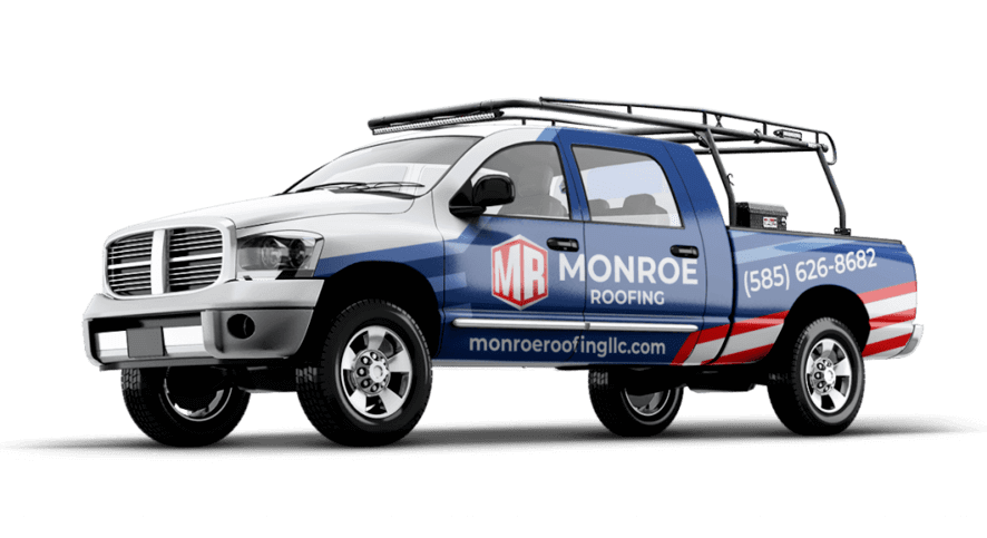 monroe-roofing-truck